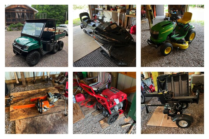 Image for Conover, Wi Polaris Ranger, Guns, Tools, Home Contents, Antiques, Snowmobile