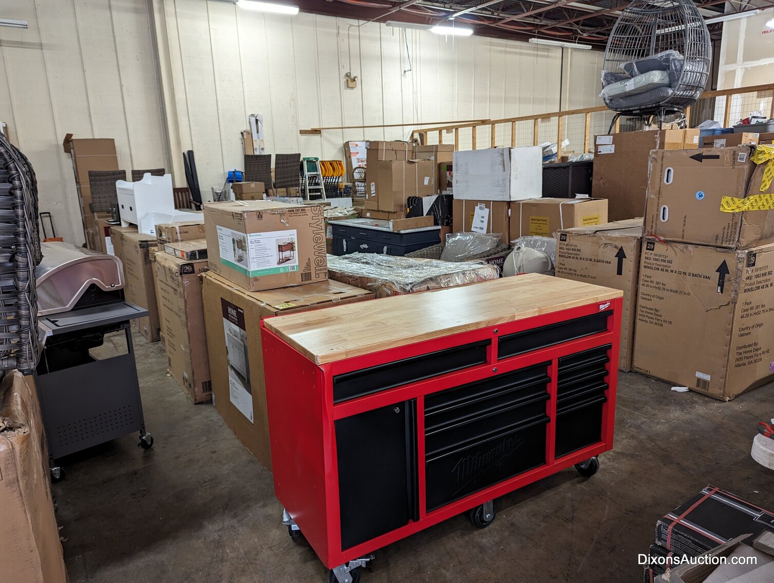 7/25/2023 Home Depot OpenBox, "merchandise returns." & "Unclaimed