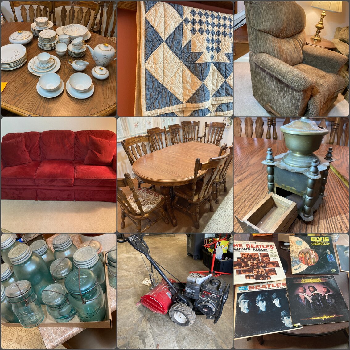 Image for Mt. Morris, PA – Complete Household! Lawn/Garden, Tools, Shop Items, Glassware, Stoneware, China, Home Furnishings, and more!