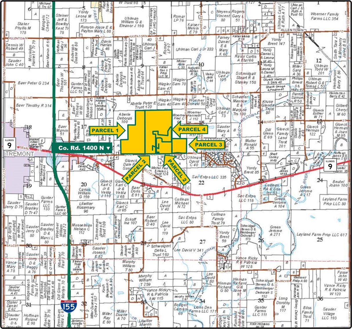 Image for Closed - Tazewell Co., IL - 394.57 Ac., m/l (130-0467)