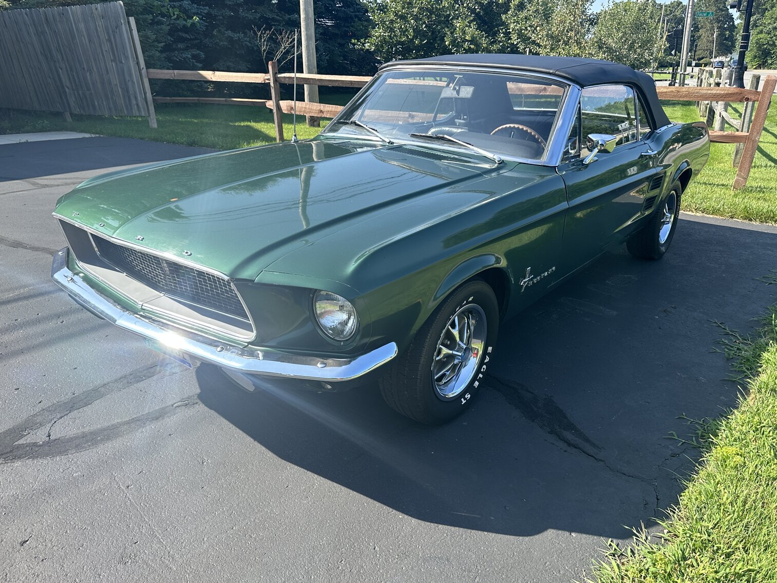 Image for (Whitehouse OH) 1967 Ford Mustang Convertible (Weckerly Rd.)
