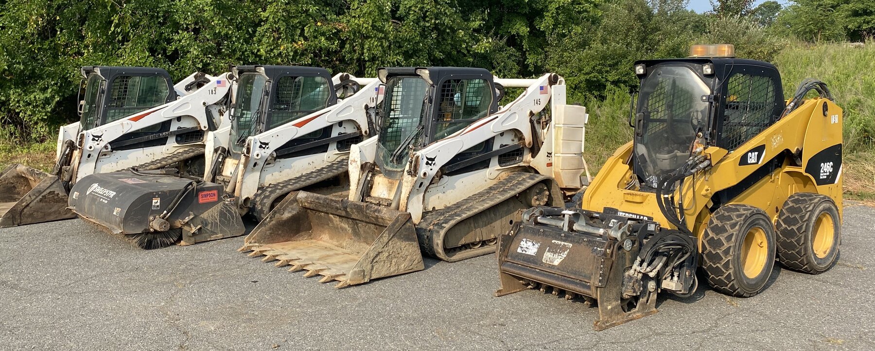 Image for LIVE & ONLINE - Compact Track Loaders, Paving Equipment, Service & Dump Trucks, Skid Steer Attach.
