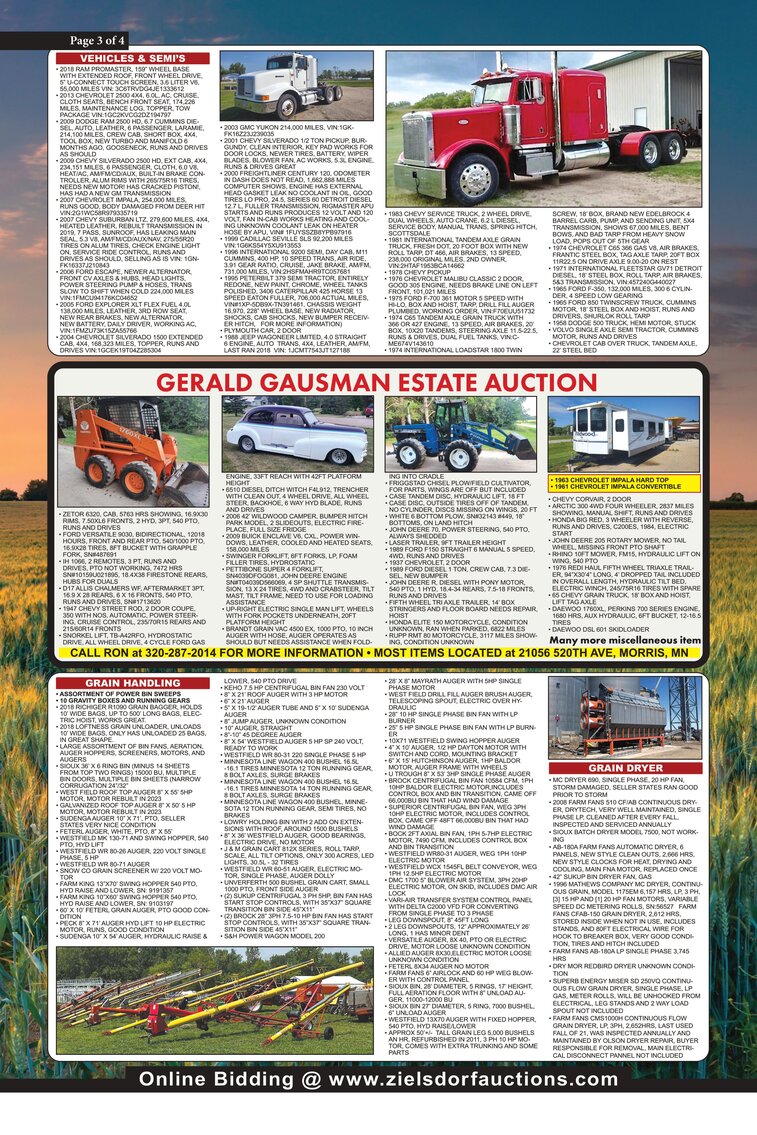 Image for AUGUST FARMER/DEALER ONLINE ONLY CONSIGNMENT