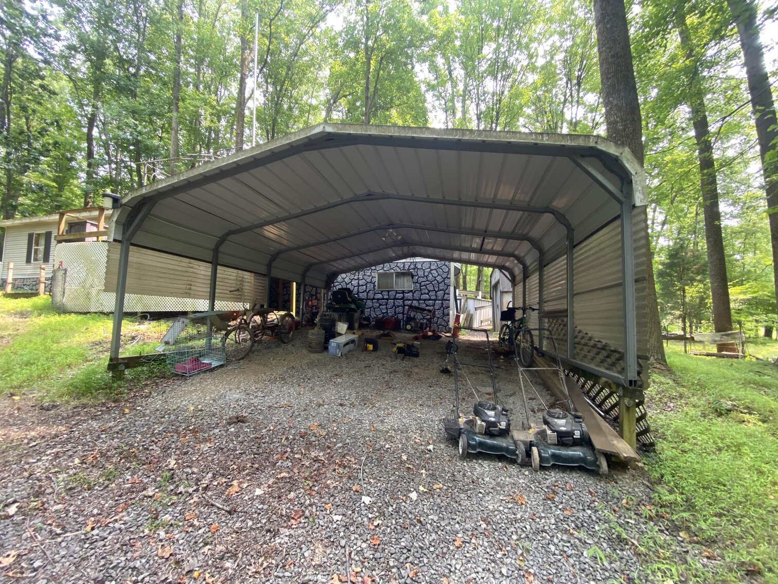 Image for SOLD $151,250 - 2.5 Wooded Acres with Mobile Home Selling to the Highest Bidder