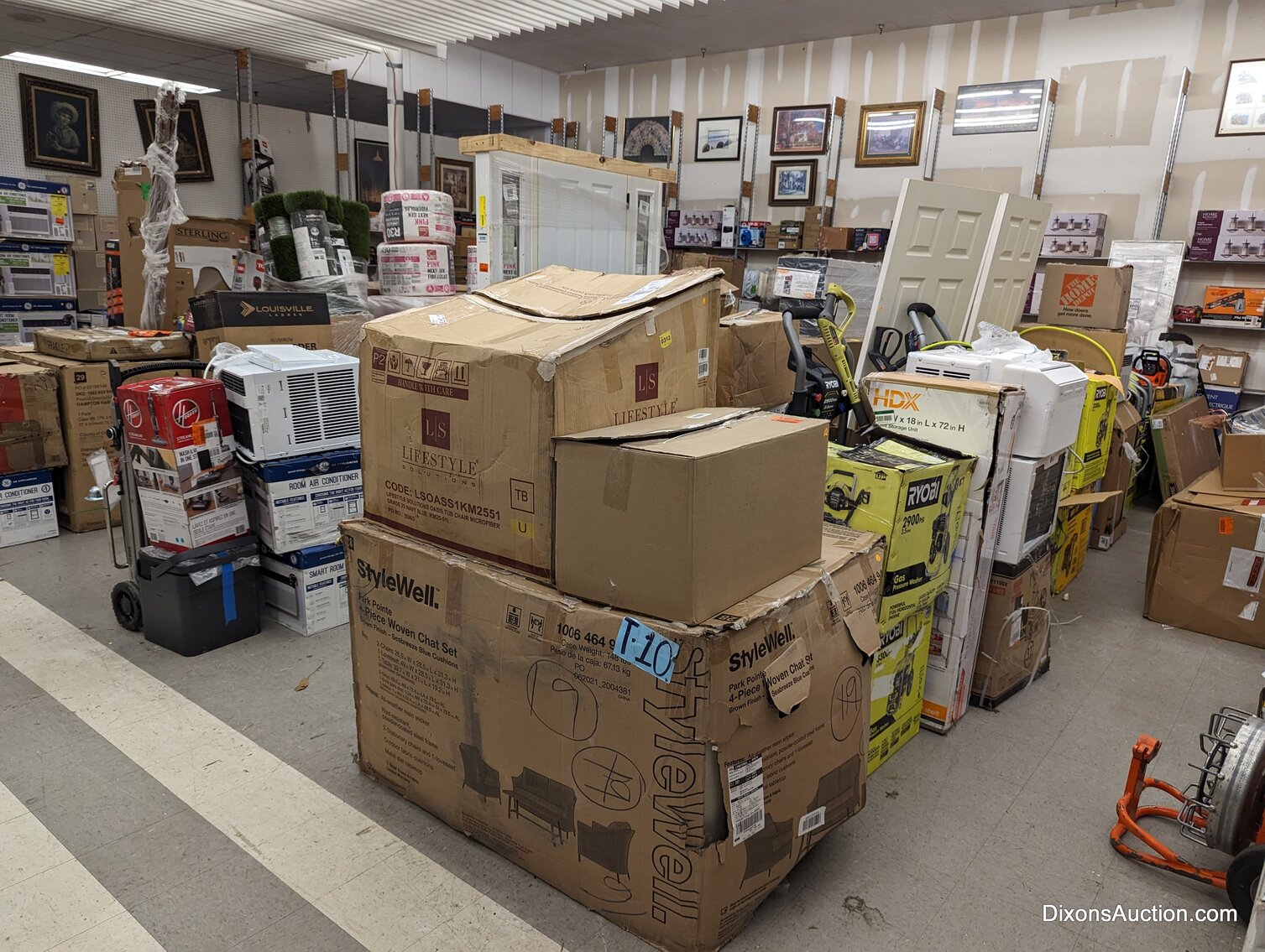 8/8/2023 Home Depot OpenBox, "merchandise returns." & "Unclaimed