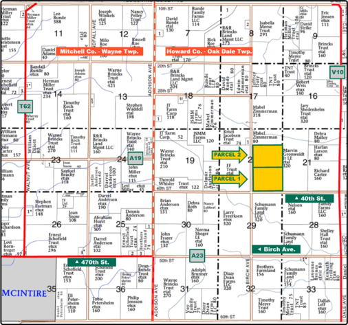 Image for Closed - Howard Co., IA - 240.00 Ac., m/l (020-0532)