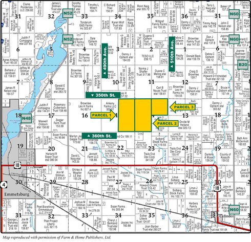 Image for Closed - Palo Alto Co., IA - 800.00 Ac., m/l (010-2658)