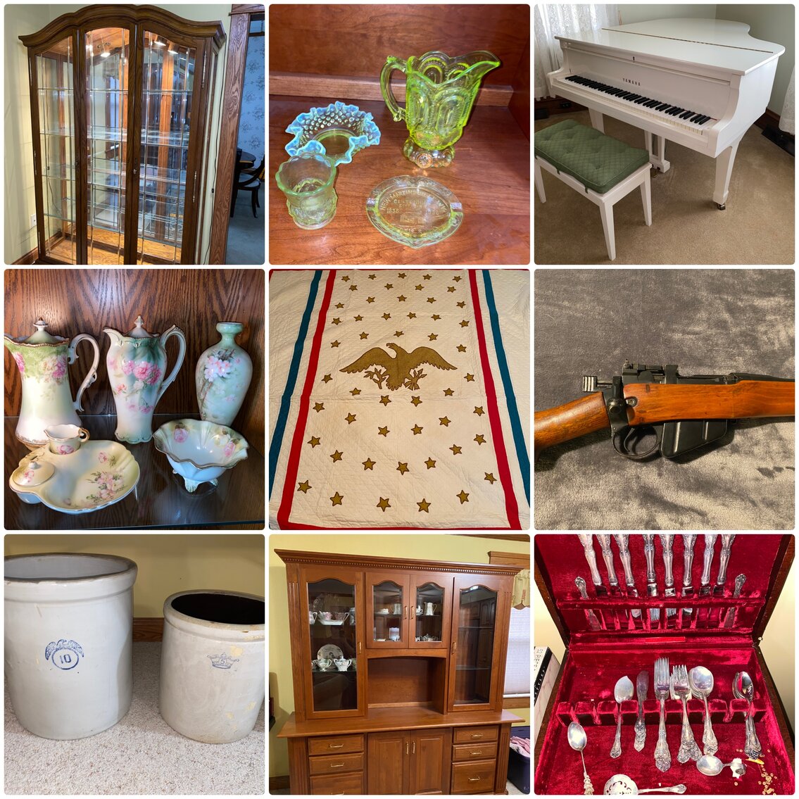 Image for New Martinsville, WV – High-Quality Household Items, Firearms, Baby Grand Piano, Glassware, and More!