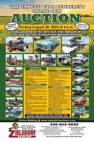 Image for VANDERWEYST FARM RETIREMENT ONLINE ONLY AUCTION