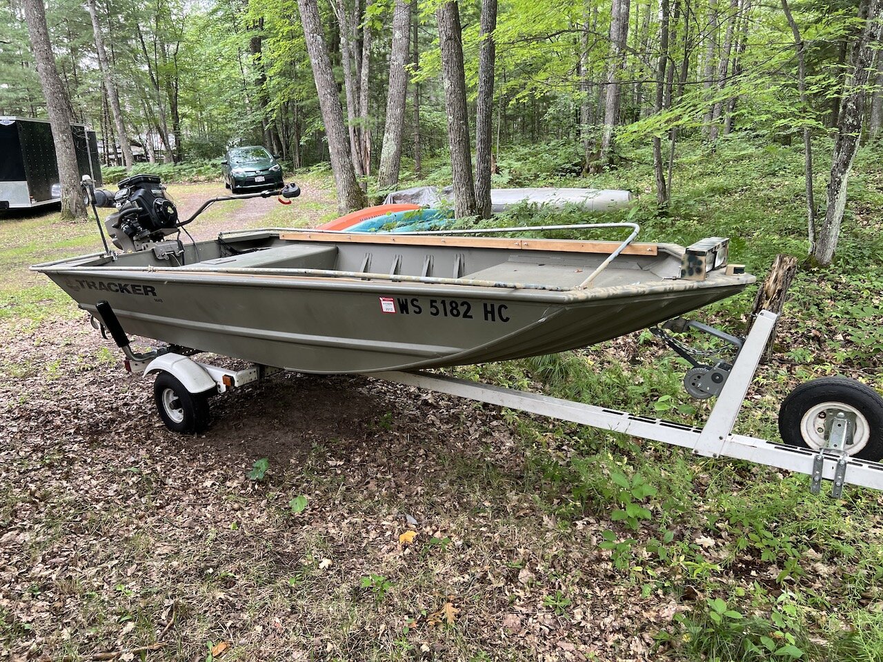Image for Lake Tomahawk,  WI. Pontoon, 60+ firearms, ATV. Motorcycle, Tools, Moped, Sporting Goods Antiques & more!
