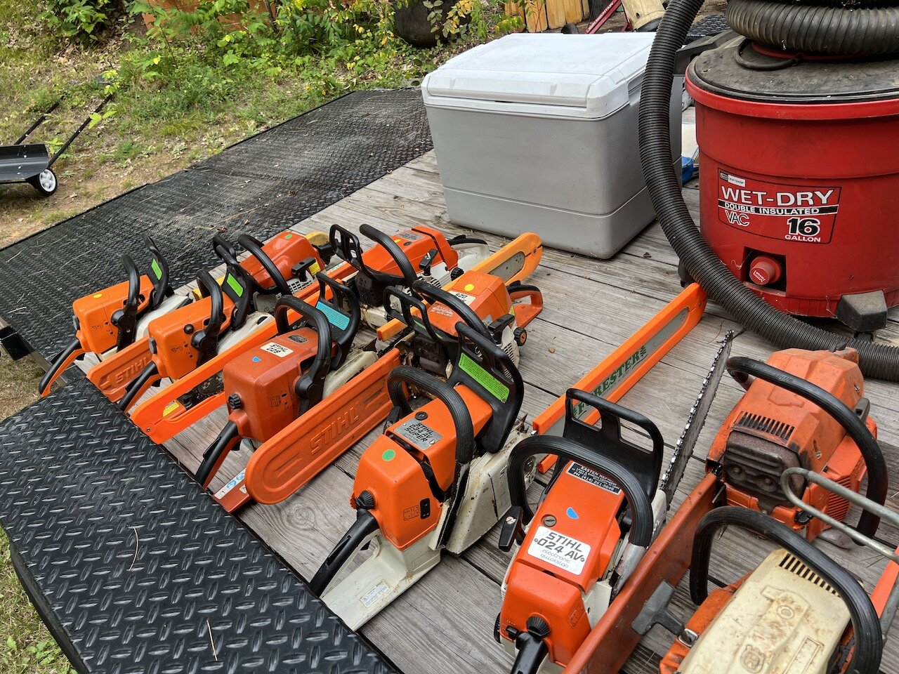 Image for Lake Tomahawk,  WI. Pontoon, 60+ firearms, ATV. Motorcycle, Tools, Moped, Sporting Goods Antiques & more!