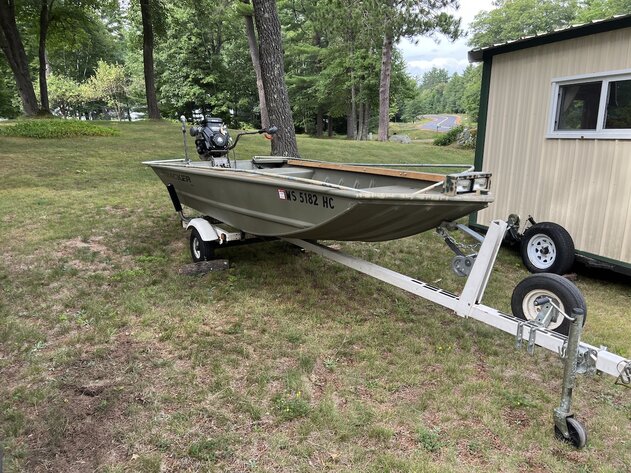 Image for Lake Tomahawk,  WI. Pontoon, 60+ firearms, ATV. Motorcycle, Tools, Moped, Sporting Goods Antiques & more!