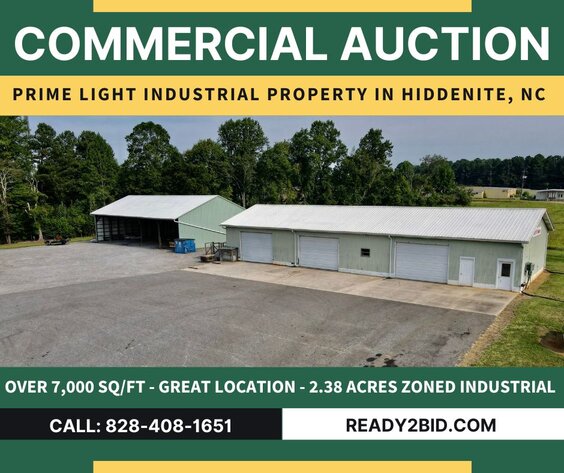 Image for Prime Light Industrial Property in Hiddenite, NC