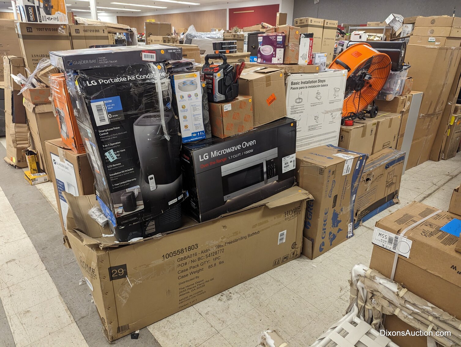 8/28/2023 Home Depot OpenBox, Returns, & Unclaimed Freight Online Sale