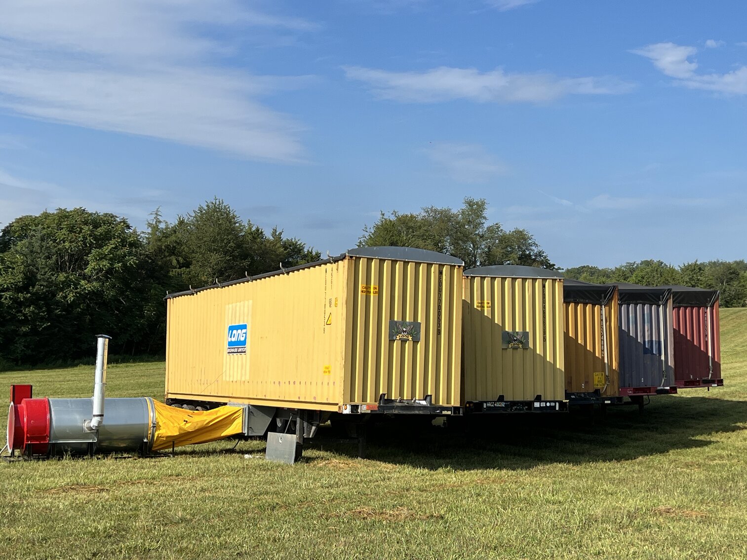Image for 9 Drying Trailers to use for Hemp, Tobacco, Peanuts, or whatever you wish!