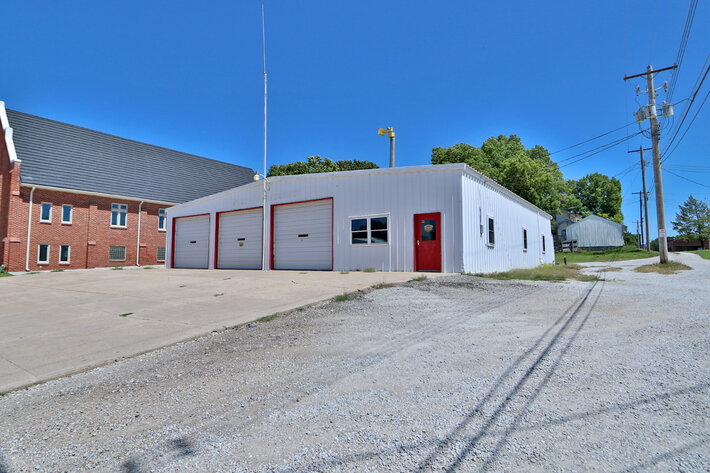 Image for Absolute Pawnee City Firehall Real Estate Auction by the Schaardt Auction Team with Burrows Tracts Real Estate