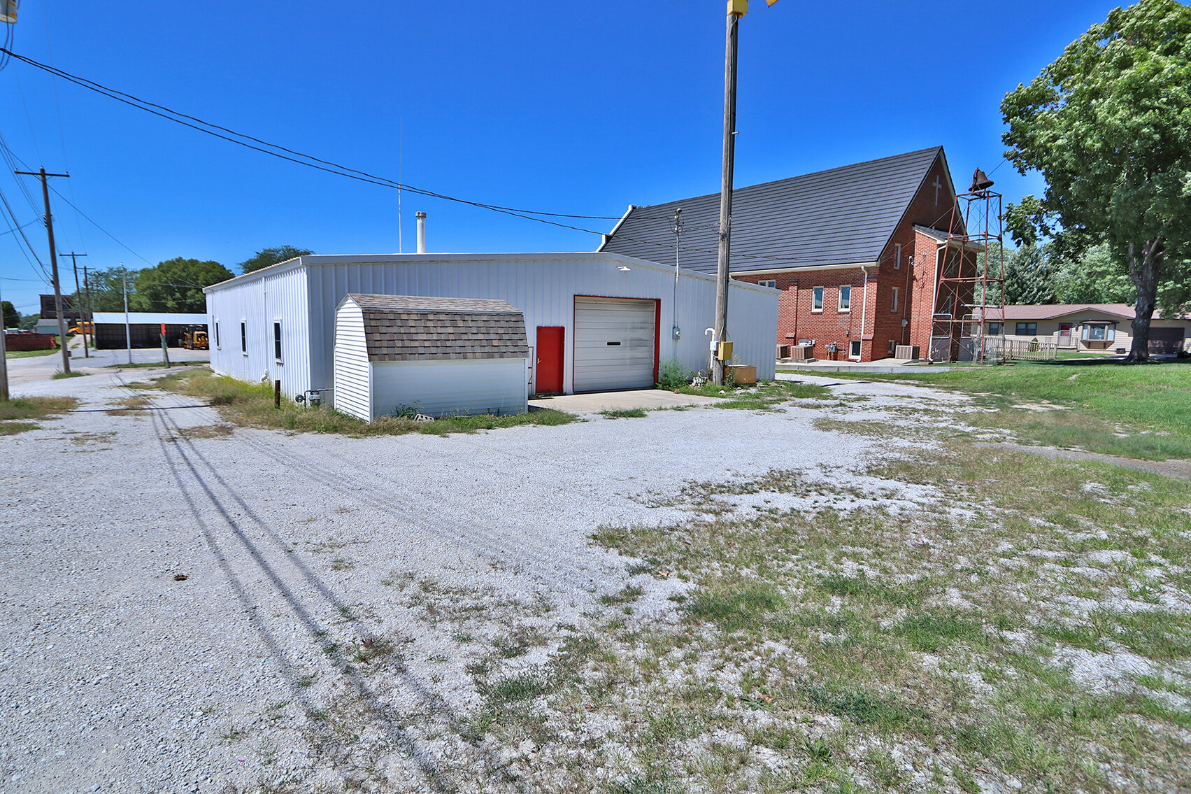 Image for Absolute Pawnee City Firehall Real Estate Auction by the Schaardt Auction Team with Burrows Tracts Real Estate