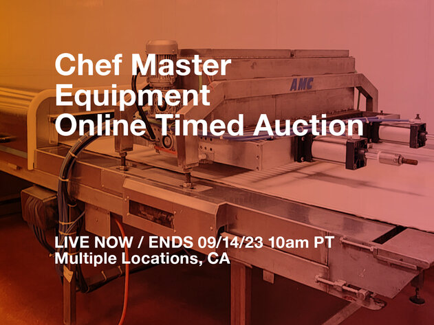 Image for Chef Master Equipment Auction