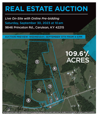 Image for 109.6+/- Acre FARM AUCTION