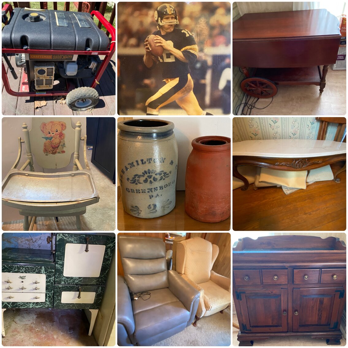 Image for Waynesburg, PA – Estate of Richard A. Blair: Antique & Modern Furniture, Glassware, China, Collectibles, Antiques, Large and Small Appliances