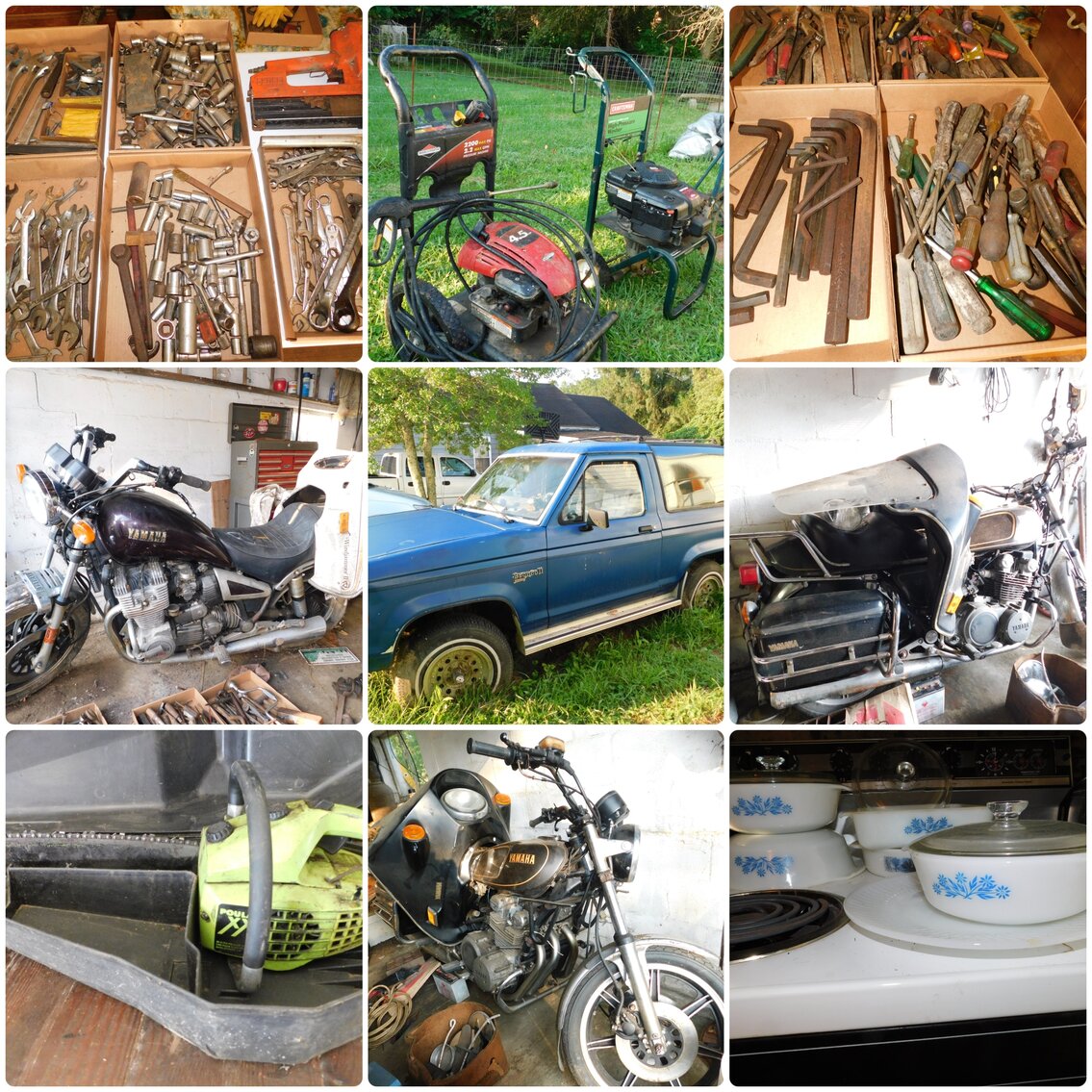 Image for Hepzibah, WV - Household Estate Auction: Ford Bronco, Yamaha Motorcycles, Tools, Household Items, and More!