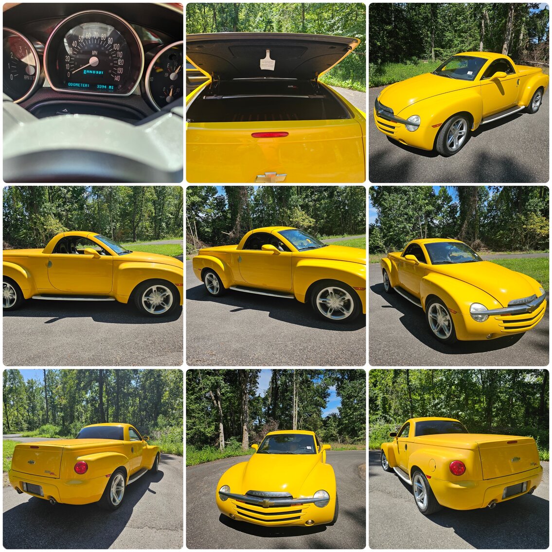 Image for St Albans, WV – 2004 Chevrolet SSR, Yellow, W/Only 3394 miles -  RARE! INCREDIBLE FIND!