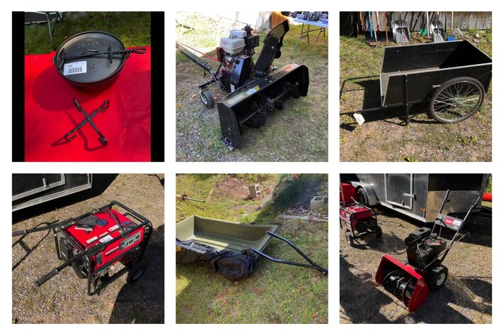 Image for Conover, WI Online Only *** John Deere Gator, ATV Snowblower, Hobie Fish Kayak, Snowmobile, Antique, Collectables, Home Contents, Yard Equipment, Outdoors