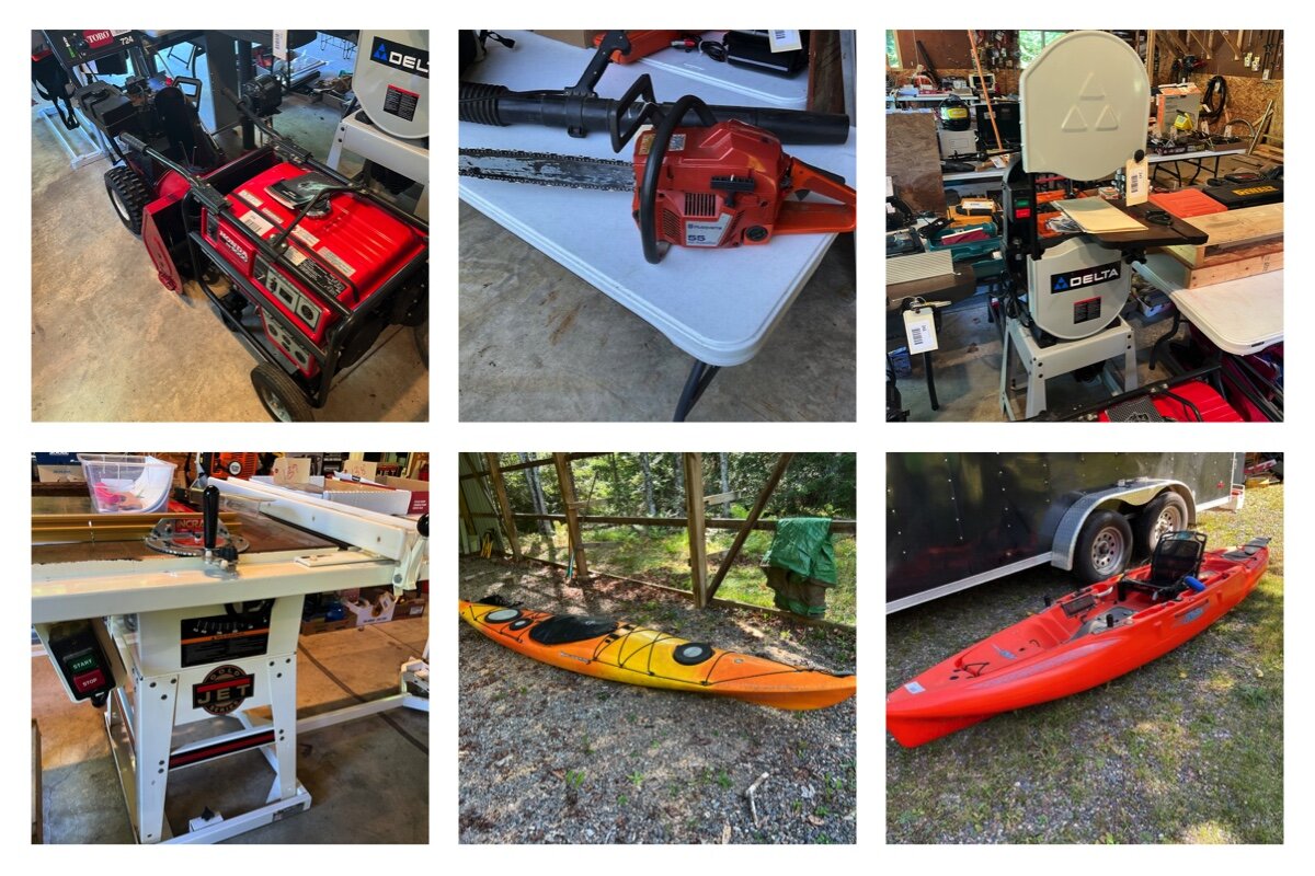 Image for Conover, WI Online Only *** John Deere Gator, ATV Snowblower, Hobie Fish Kayak, Snowmobile, Antique, Collectables, Home Contents, Yard Equipment, Outdoors