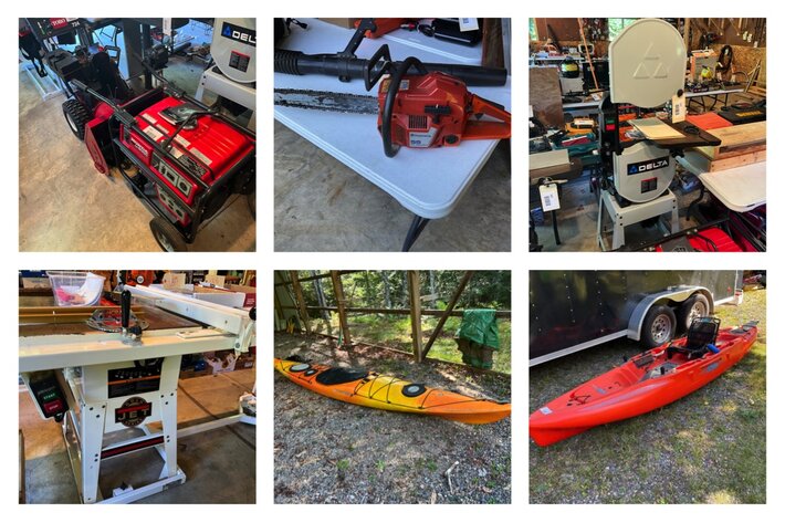 Image for Conover, WI Online Only *** John Deere Gator, ATV Snowblower, Hobie Fish Kayak, Snowmobile, Antique, Collectables, Home Contents, Yard Equipment, Outdoors