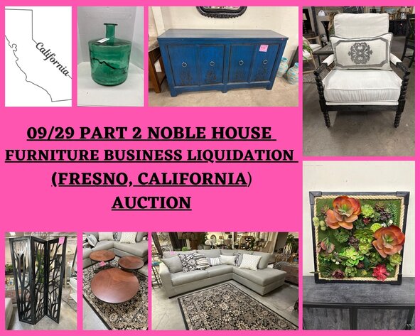 Image for 09/29 Part 2 Noble House Furniture Business Liquidation (Fresno CALIFORNIA) Auction