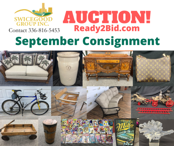 Image for September Consignment Auction