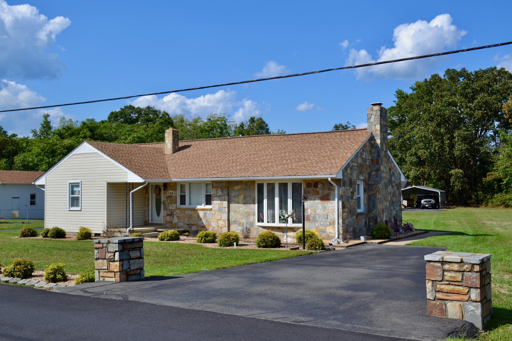 Image for 2 BR/1 BA Stone Home w/Large Detached 2 Bay Garage/Shop on .47 +/- Acres Only 1 Mile From I-95 in Stafford County, VA--SELLS to the HIGHEST BIDDER!!