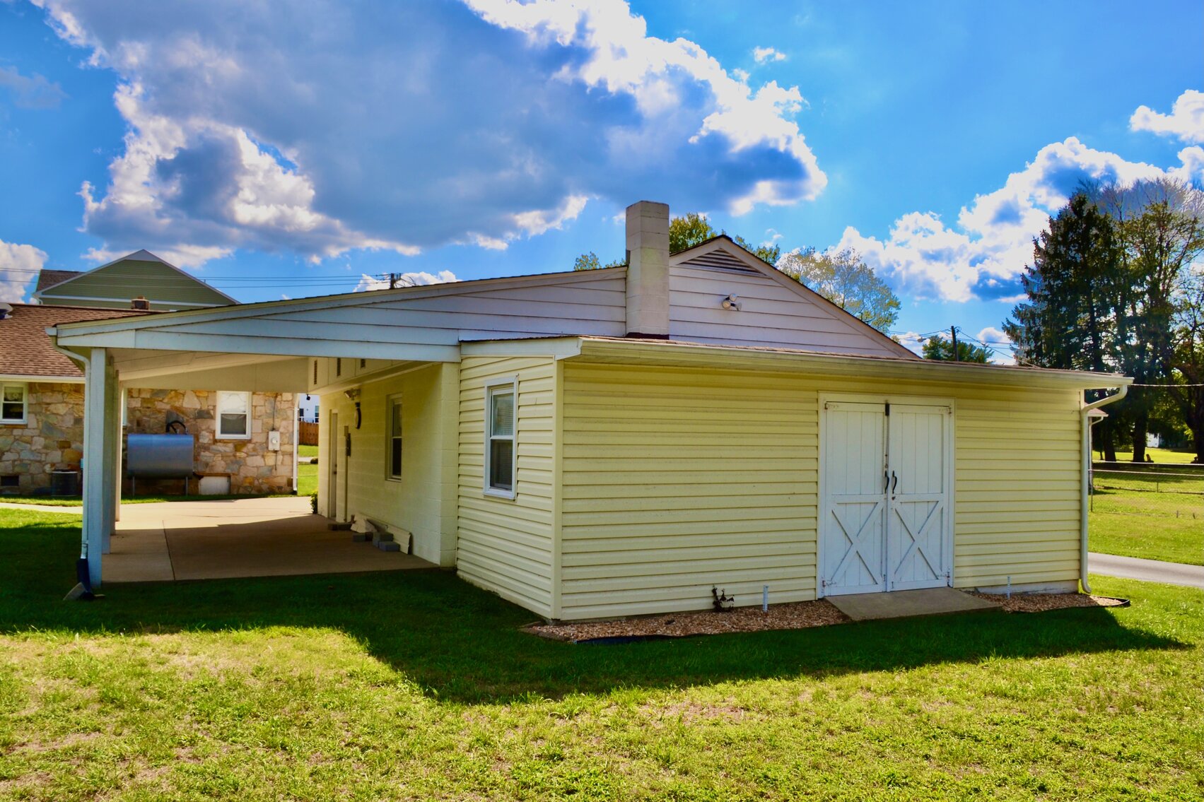 Image for 2 BR/1 BA Stone Home w/Large Detached 2 Bay Garage/Shop on .47 +/- Acres Only 1 Mile From I-95 in Stafford County, VA--SELLS to the HIGHEST BIDDER!!