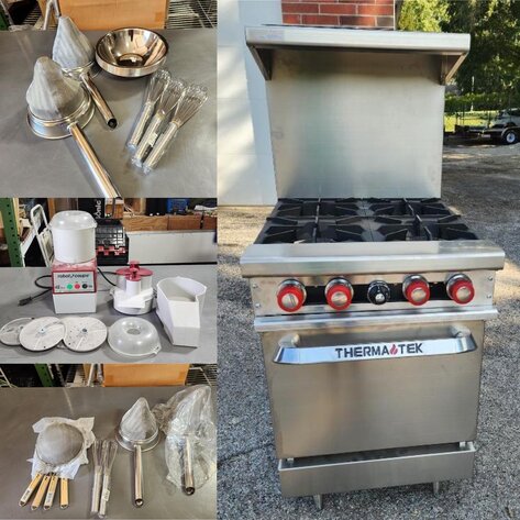 Image for New & Modern Restaurant Equipment, Supplies and Smallwares Liquidation