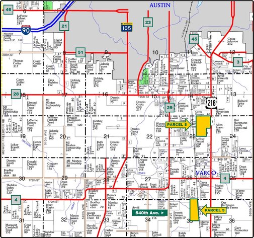 Image for Closed - Mower Co., MN - 984.41 Ac., m/l (020-0467)