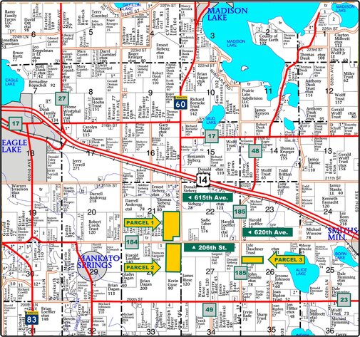 Image for Closed - Blue Earth Co., MN - 204.00 Ac., m/l (190-0210)