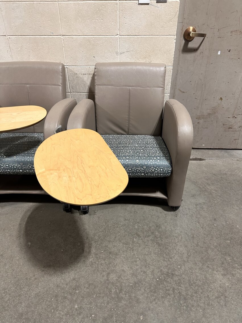 Image for Local Government Surplus Timed Auction - Bleachers, Arm Chairs w/ Tablet Table Tops, PPE, Bulk N95 Masks & Isolation Gowns