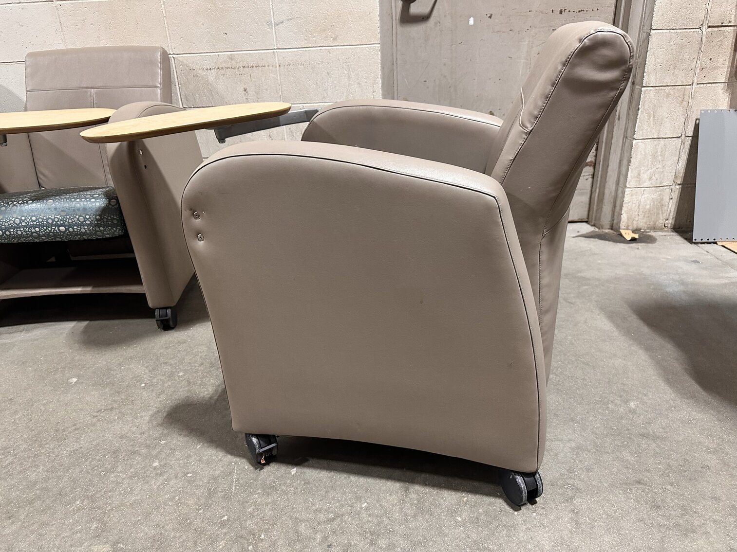 Image for Local Government Surplus Timed Auction - Bleachers, Arm Chairs w/ Tablet Table Tops, PPE, Bulk N95 Masks & Isolation Gowns