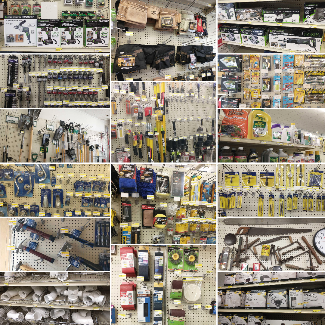 Inventory Liquidation of Former True Value Hardware