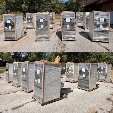 Image for 12 New Speed Queen Commercial Coin-Op Clothes Dryers Omaha