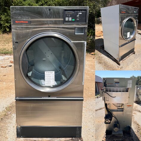 Image for 12 New Speed Queen Commercial Coin-Op Clothes Dryers Omaha