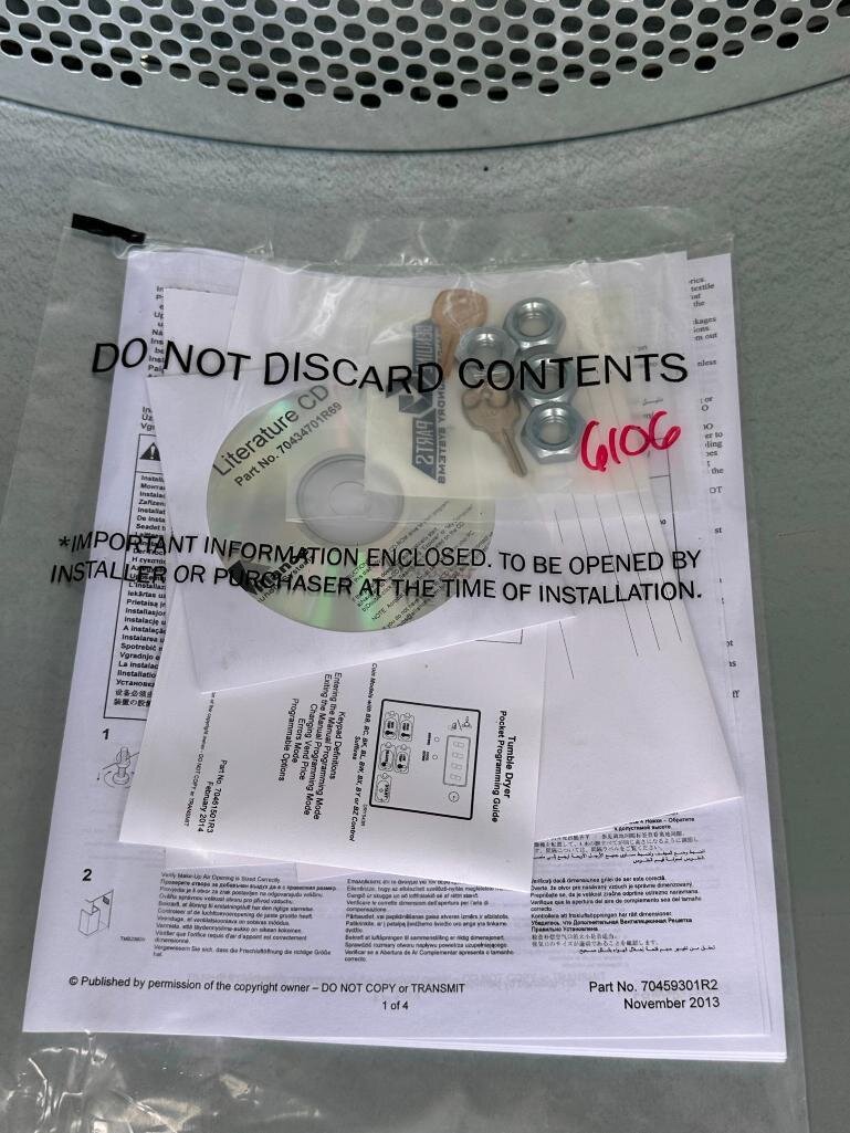 Image for 12 New Speed Queen Commercial Coin-Op Clothes Dryers Omaha