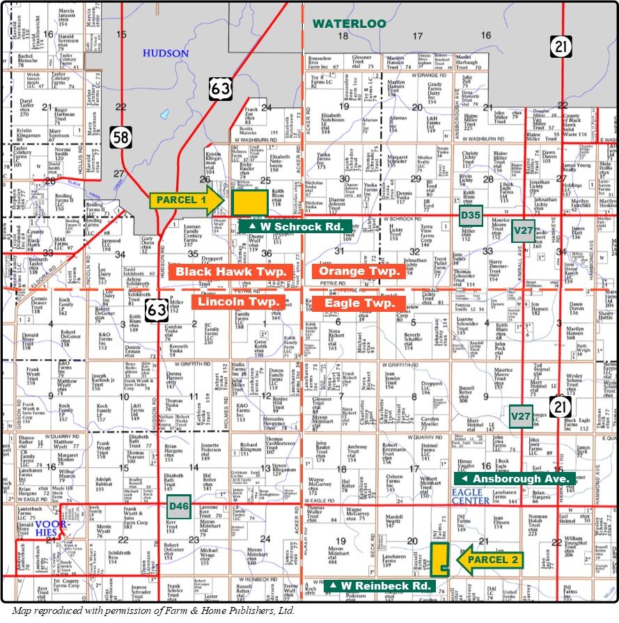 Image for Closed - Black Hawk Co., IA - 196.23 Ac., m/l (050-1274)