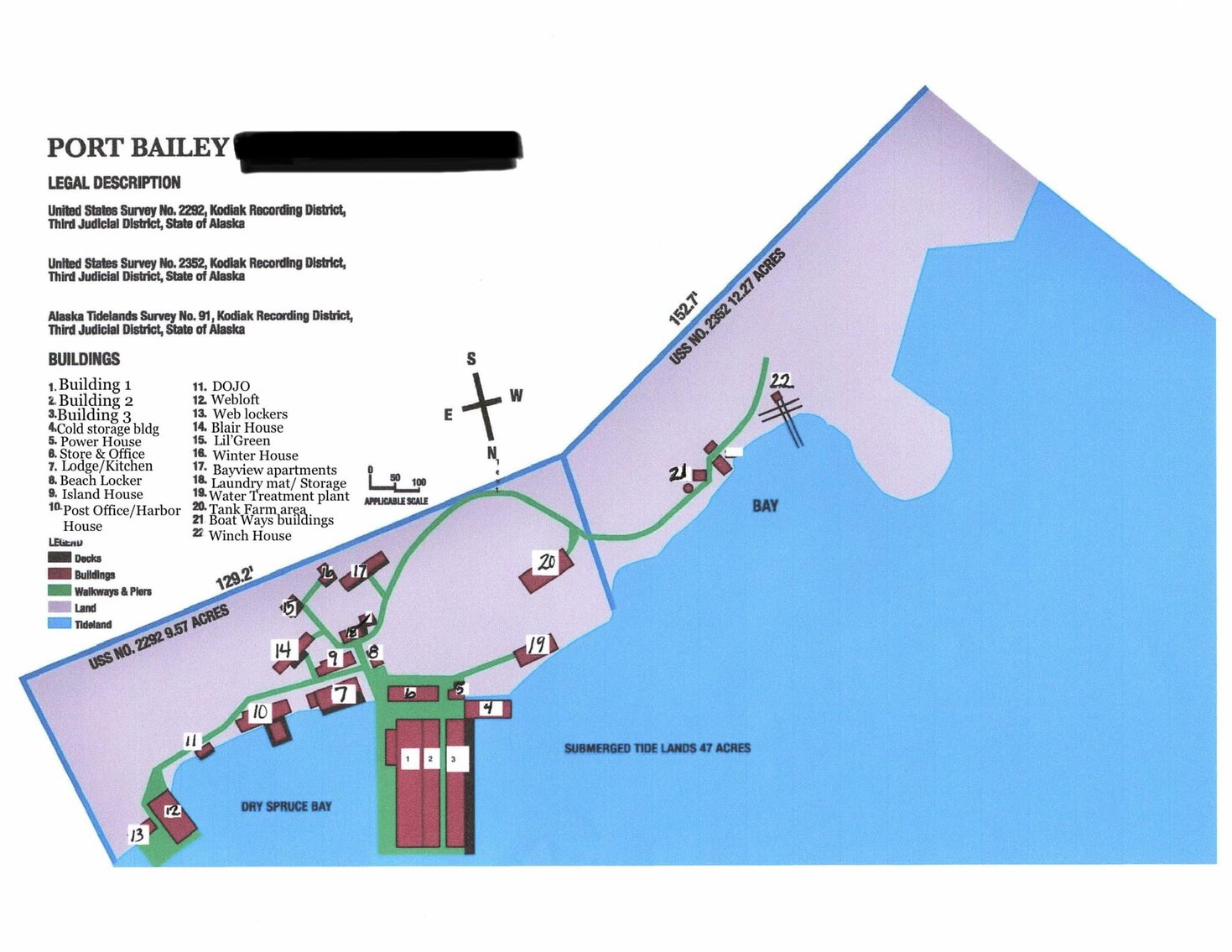 Image for Port Bailey Cannery & Seaplane Base (KPY) - Kodiak Island, AK - Real Estate Auction