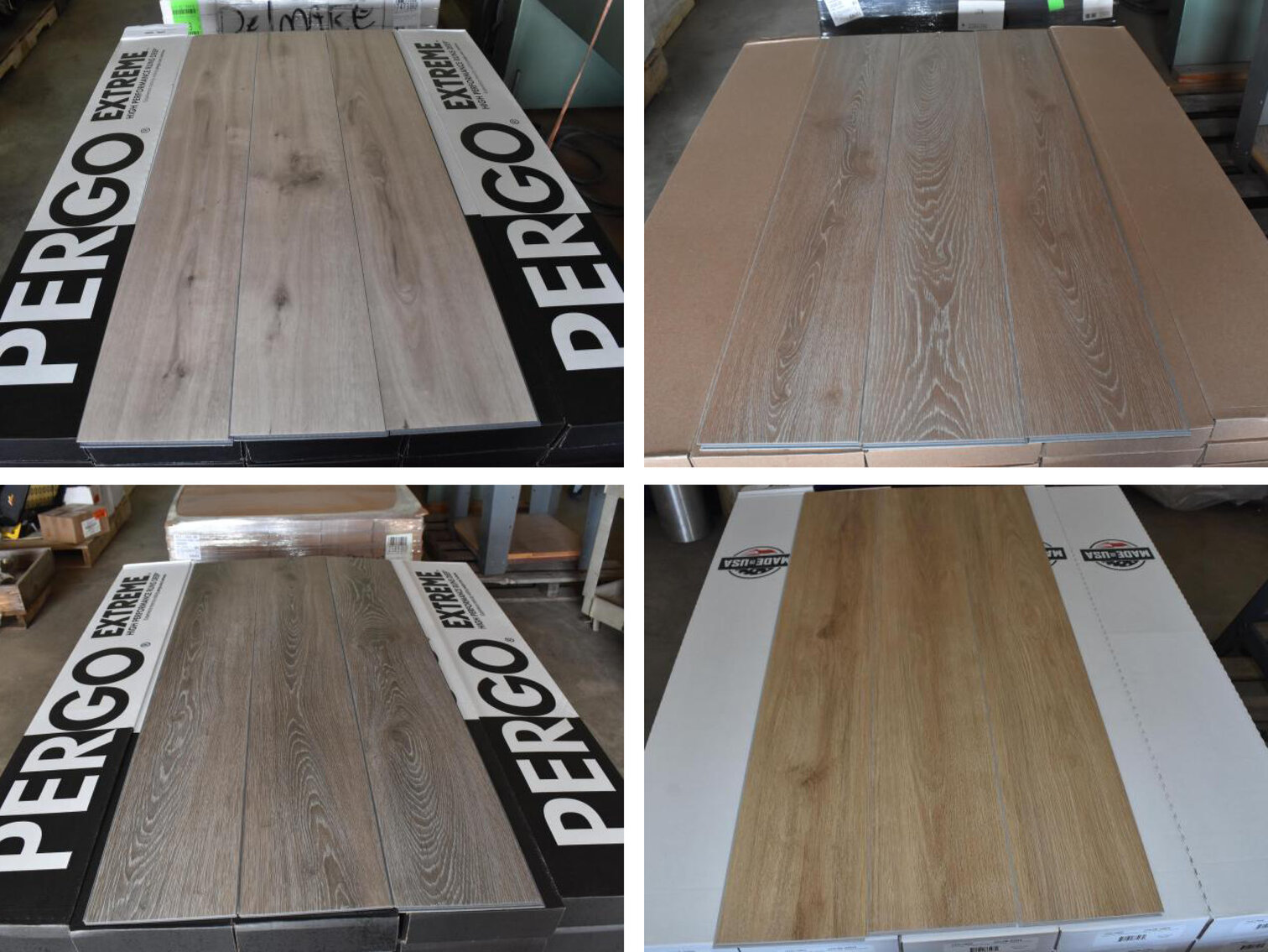 New Waterproof Vinyl Snap Together Flooring: Pergo and USA Made
