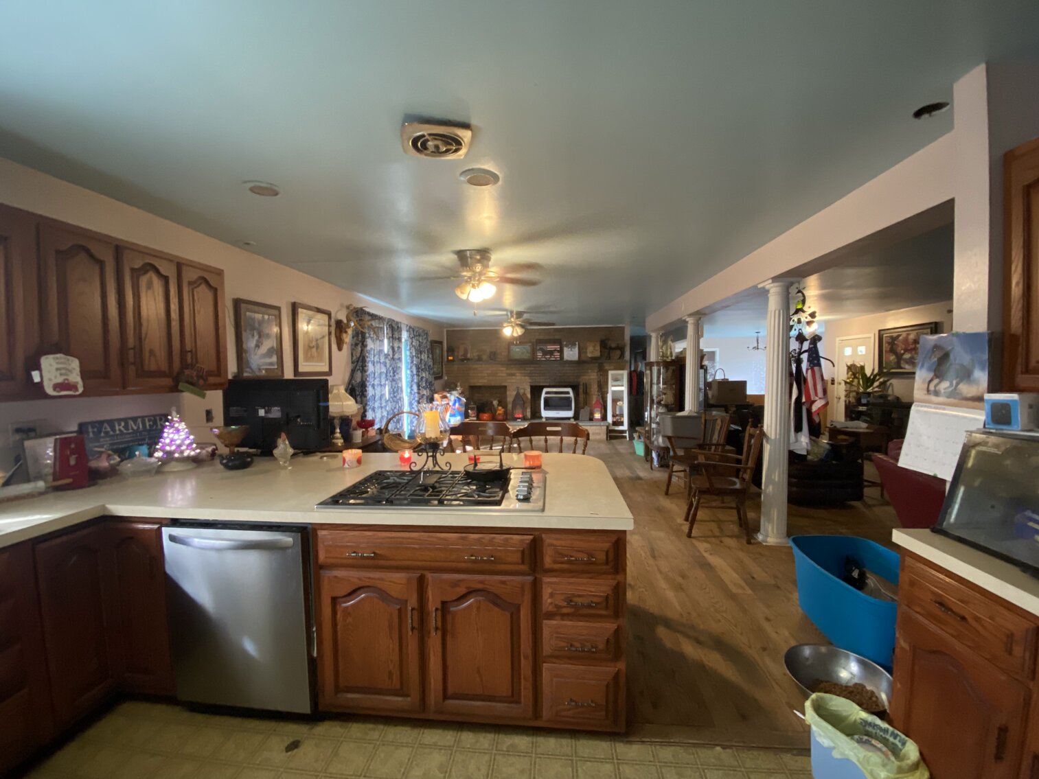 Image for 4 +/- Acres (Parcel #2) with 3 BR/2 BA Brick Home w/Basement in Orange County, VA