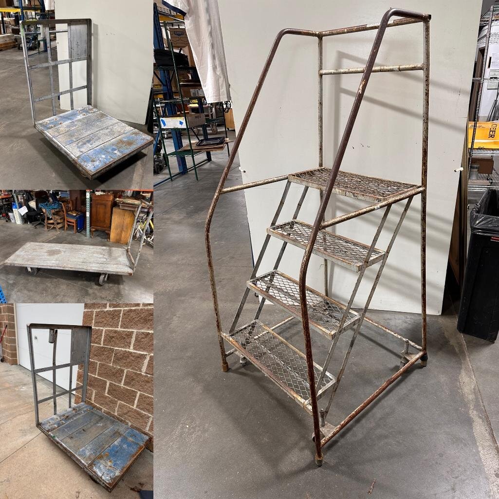 Image for GMC 16ft Box Truck, Chevy 4x4 Pickup w/ Boss V-Plow, Industrial Auction