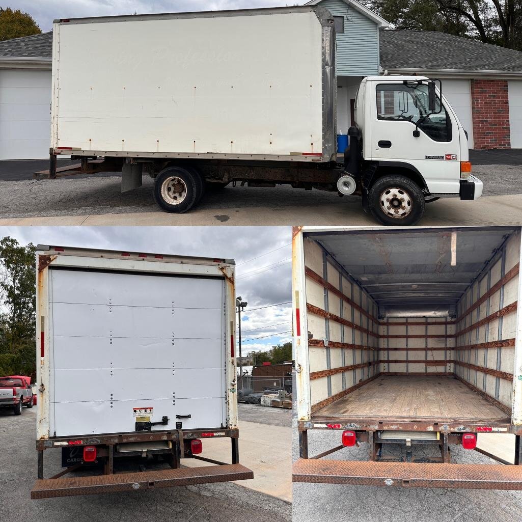 Image for GMC 16ft Box Truck, Chevy 4x4 Pickup w/ Boss V-Plow, Industrial Auction