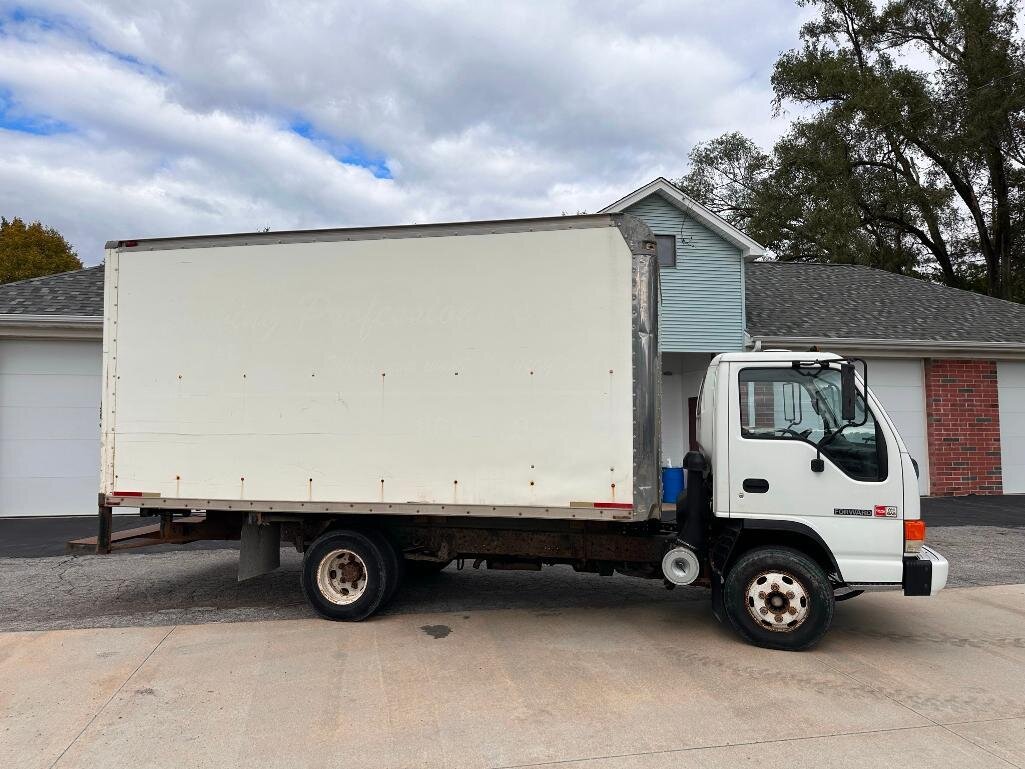Image for GMC 16ft Box Truck, Chevy 4x4 Pickup w/ Boss V-Plow, Industrial Auction