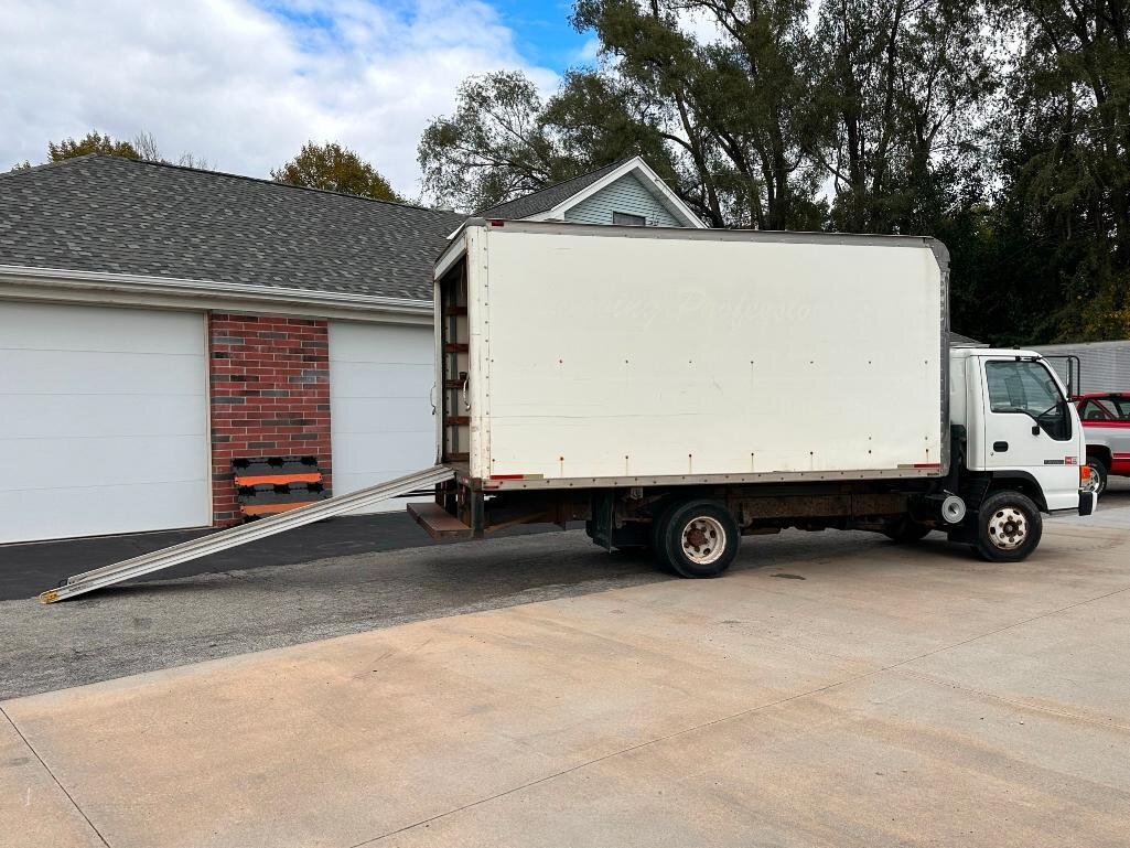 Image for GMC 16ft Box Truck, Chevy 4x4 Pickup w/ Boss V-Plow, Industrial Auction